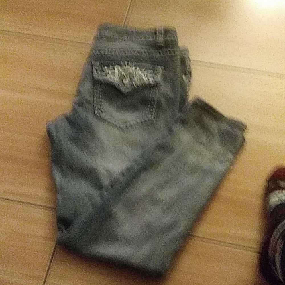 Sequin jeans